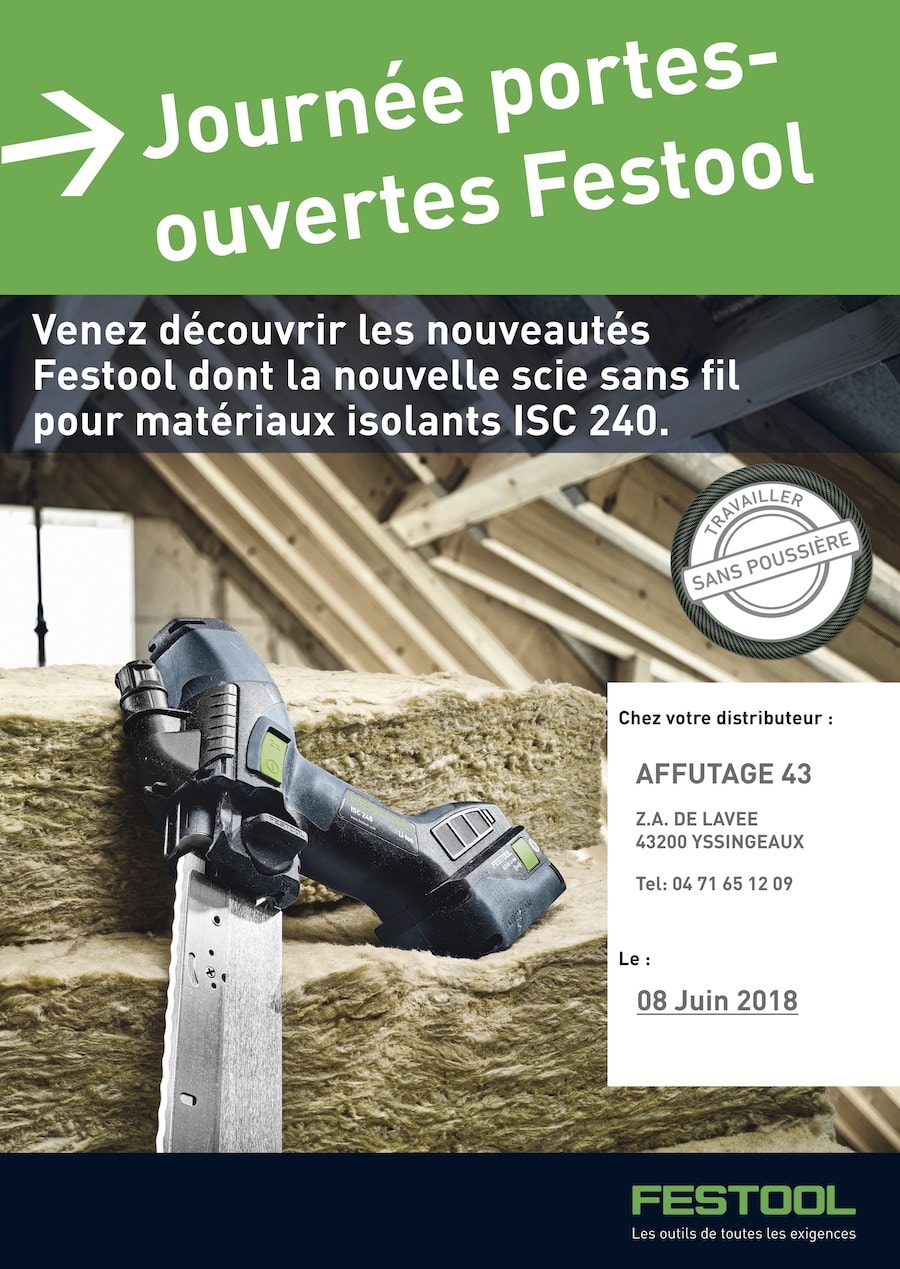 Journée Porte Ouverte FESTOOL